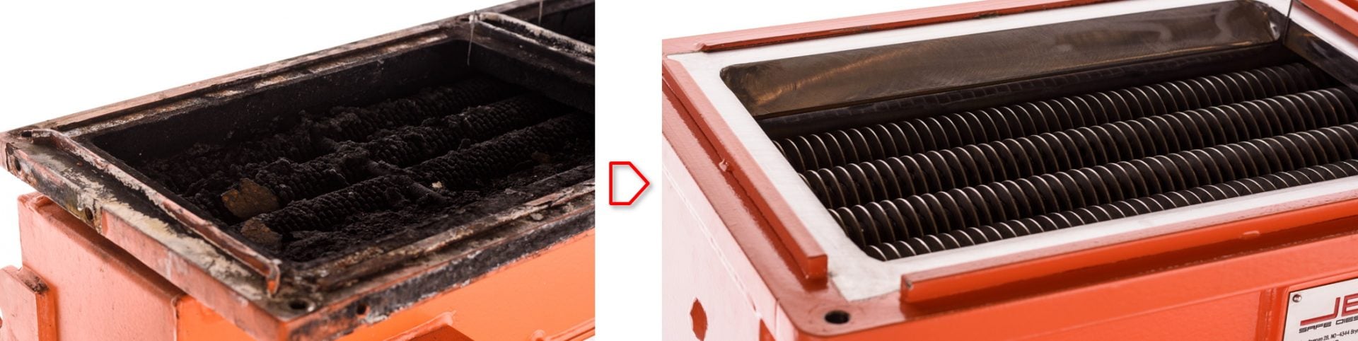 Replacement of exhaust gas cooler Replacement of exhaust gas cooler