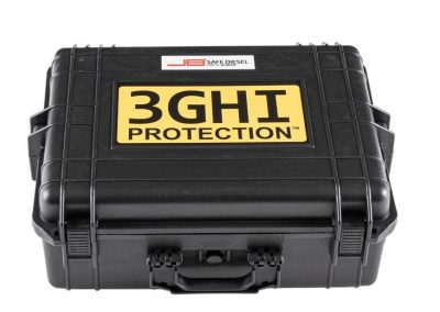 Suitcase with spare parts for 3GHI Protection and DECAM system